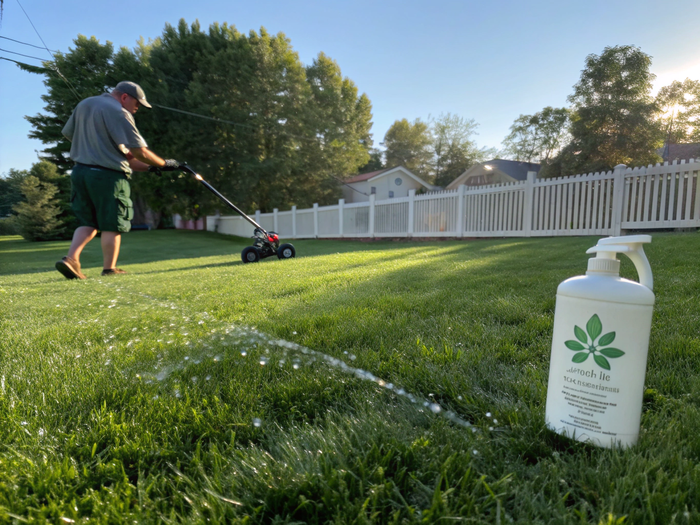 Precision weed control application
